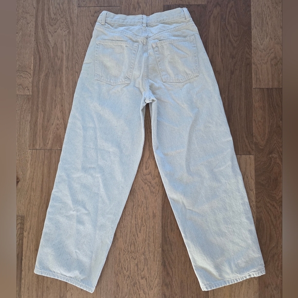 Topshop Light Blue High Rise Baggy Jeans Size W26 L30 - Picture 2 of 3